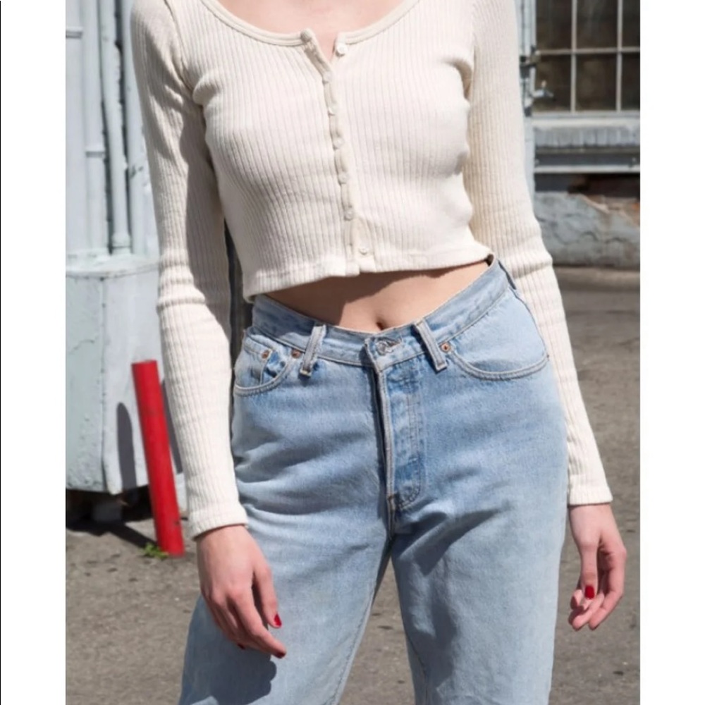 SOLD brandy melville zelly top cardigan